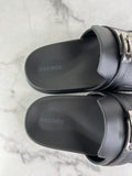 Hermes Black Empire Sandals Size 39