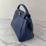 Fendi Blue Peekaboo Mini Crossbody/Shoulder Bag