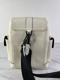 LOUIS VUITTON White Taurillon XS Christopher Crossbody/Sling Bag