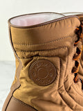 Hermès Brun Amourette Calfskin Parachute Fresh Ankle Boots Size 39.5