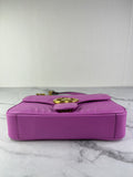 GUCCI Candy Mousse Calfskin Matelasse Medium GG Marmont Shoulder/Crossbody Bag&nbsp;