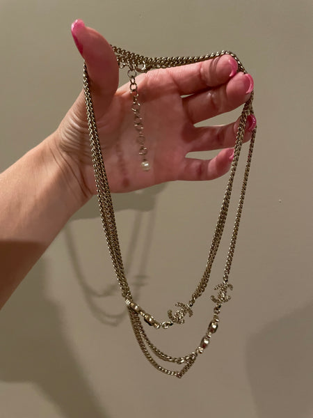 CHANEL Chain CC Necklace