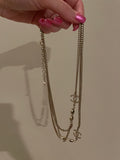 CHANEL Chain CC Necklace