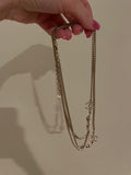 CHANEL Chain CC Necklace