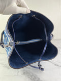 LOUIS VUITTON Blue Monogram Escale Neonoe MM Crossbody/Shoulder Bag
