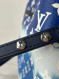 LOUIS VUITTON Blue Monogram Escale Neonoe MM Crossbody/Shoulder Bag