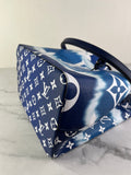 LOUIS VUITTON Blue Monogram Escale Neonoe MM Crossbody/Shoulder Bag