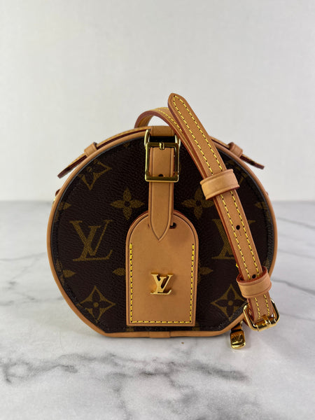 Louis Vuitton Monogram Mini Boite Chapeau Crossbody/Shoulder Bag