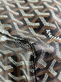 GOYARD Black Goyardine Saint Louis PM Shoulder Tote Bag