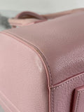 GIVENCHY Pink Grained Leather Small Antigona Shoulder Bag