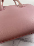 GIVENCHY Pink Grained Leather Small Antigona Shoulder Bag