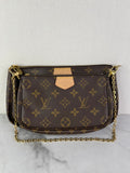 Louis Vuitton Light Pink Multi Pochette Accessoires Crossbody/Shoulder Bag