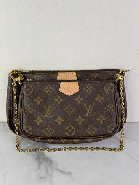 Louis Vuitton Light Pink Multi Pochette Accessoires Crossbody/Shoulder Bag