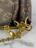 Louis Vuitton Light Pink Multi Pochette Accessoires Crossbody/Shoulder Bag
