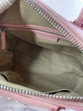GIVENCHY Pink Grained Leather Small Antigona Shoulder Bag