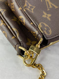 Louis Vuitton Light Pink Multi Pochette Accessoires Crossbody/Shoulder Bag