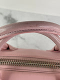 GIVENCHY Pink Grained Leather Small Antigona Shoulder Bag
