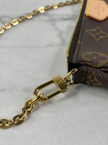 Louis Vuitton Light Pink Multi Pochette Accessoires Crossbody/Shoulder Bag