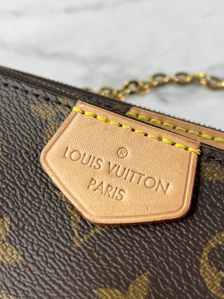 Louis Vuitton Light Pink Multi Pochette Accessoires Crossbody/Shoulder Bag