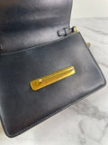PRADA Black City Calf Saffiano Cahier Crossbody/Shoulder Bag