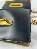 PRADA Black City Calf Saffiano Cahier Crossbody/Shoulder Bag