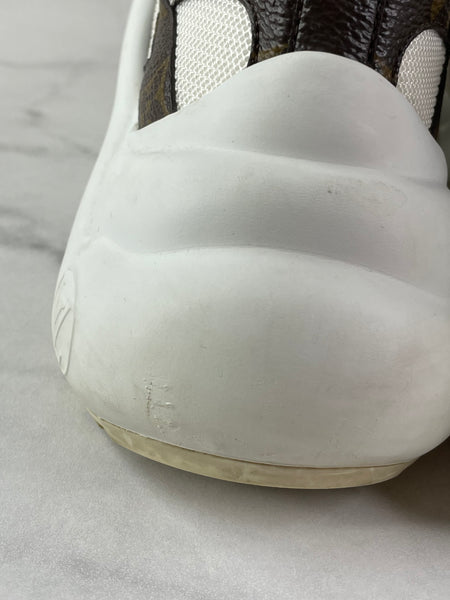 LOUIS VUITTON White Monogram LV Archlight Sneakers Size 36.5