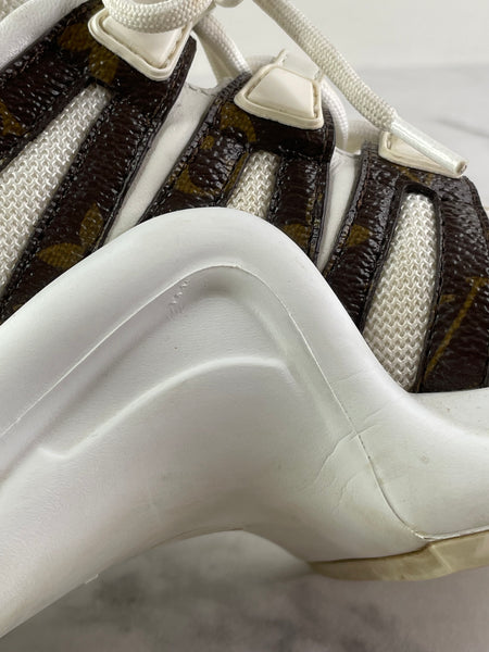 LOUIS VUITTON White Monogram LV Archlight Sneakers Size 36.5