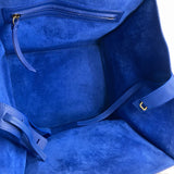 Celine Indigo Blue Supple Calfskin Medium Phantom Luggage Bag