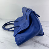 Celine Indigo Blue Supple Calfskin Medium Phantom Luggage Bag