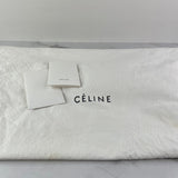 Celine Indigo Blue Supple Calfskin Medium Phantom Luggage Bag