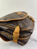 LOUIS VUITTON Monogram Saumur 30 Crossbody/Shoulder Bag