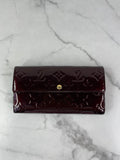 LOUIS VUITTON Amarante Monogram Vernis Sarah Walle