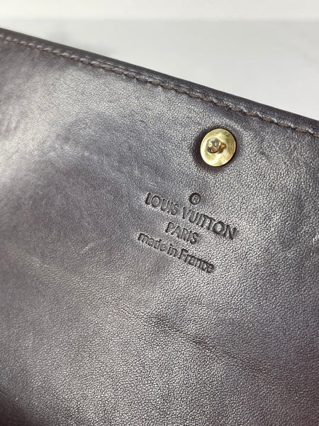 LOUIS VUITTON Amarante Monogram Vernis Sarah Walle