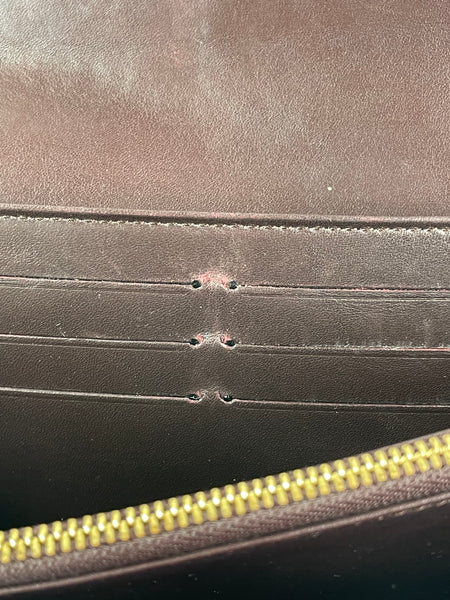 LOUIS VUITTON Amarante Monogram Vernis Sarah Walle