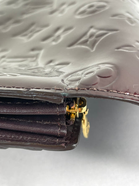 LOUIS VUITTON Amarante Monogram Vernis Sarah Walle