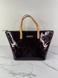 LOUIS VUITTON Amarante Vernis Bellevue PM Bag