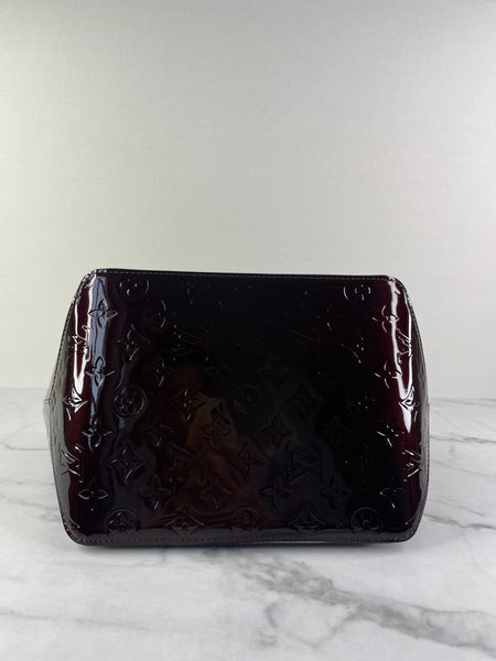 LOUIS VUITTON Amarante Vernis Bellevue PM Bag