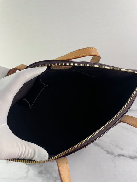 LOUIS VUITTON Amarante Vernis Bellevue PM Bag