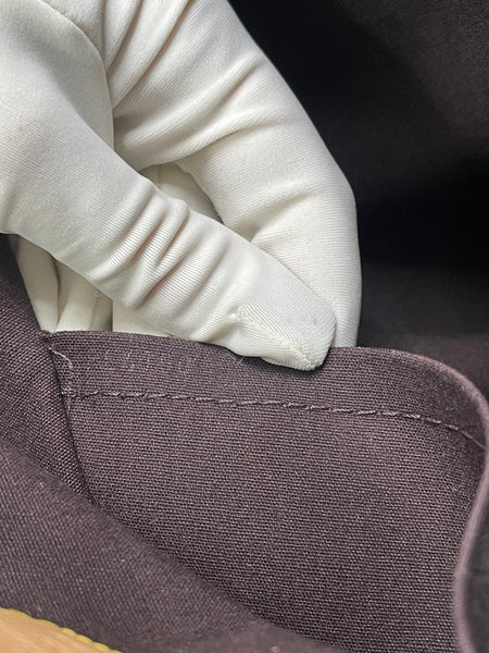 LOUIS VUITTON Amarante Vernis Bellevue PM Bag