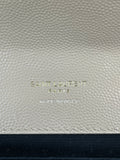SAINT LAURENT DARK BEIGE CASSANDRE MATELASSÉ FLAP POUCH/WRISTLET