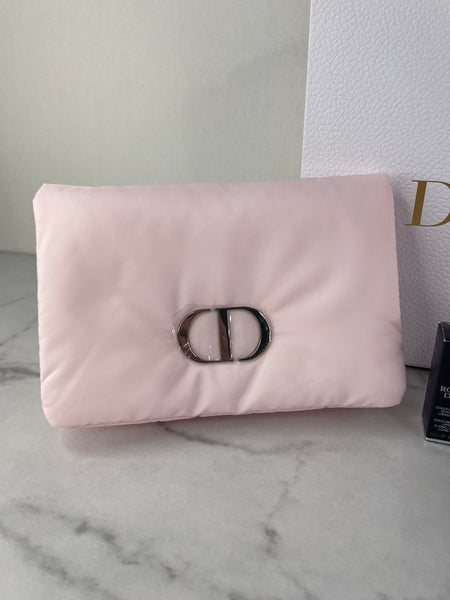 Christian Dior Beauty Soft Pink Pouch/Clutch with Full Size Le Baume 50ml
