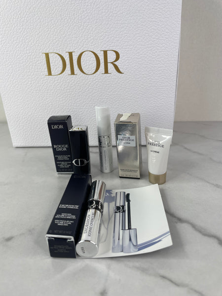 Christian Dior Beauty Soft Pink Pouch/Clutch with Full Size Le Baume 50ml