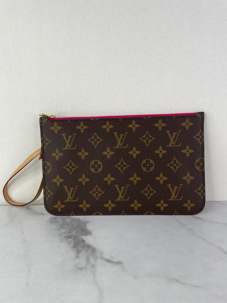 LOUIS VUITTON Monogram Wristlet/Clutch