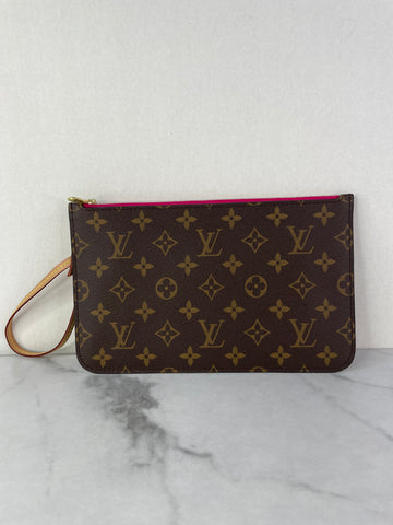 LOUIS VUITTON Monogram Wristlet/Clutch