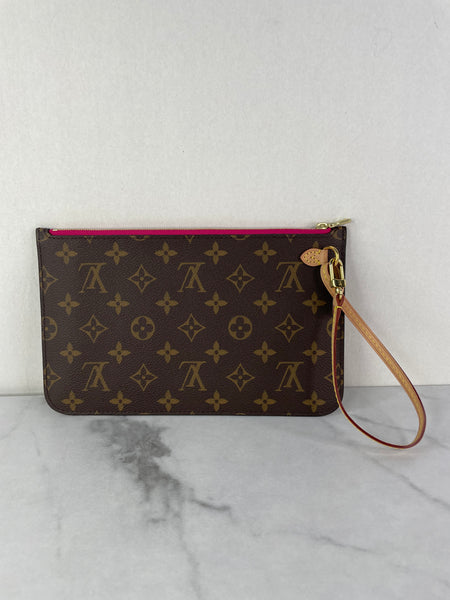 LOUIS VUITTON Monogram Wristlet/Clutch