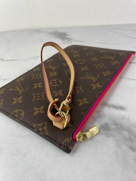 LOUIS VUITTON Monogram Wristlet/Clutch