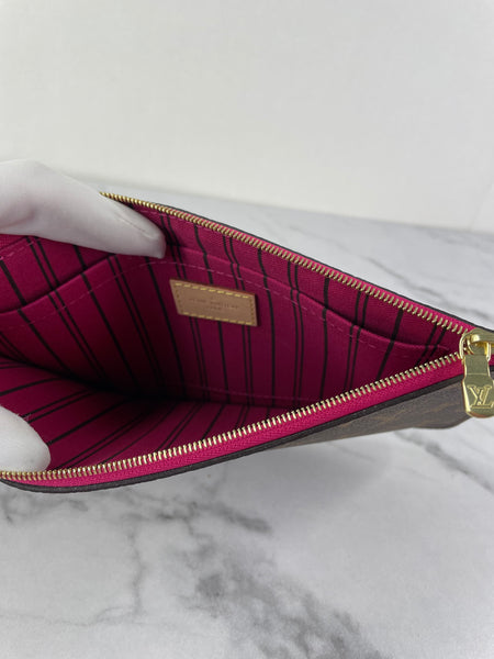 LOUIS VUITTON Monogram Wristlet/Clutch