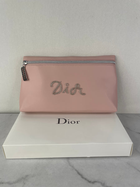 Christian Dior Beauty Pink Large Pouch/Clutch