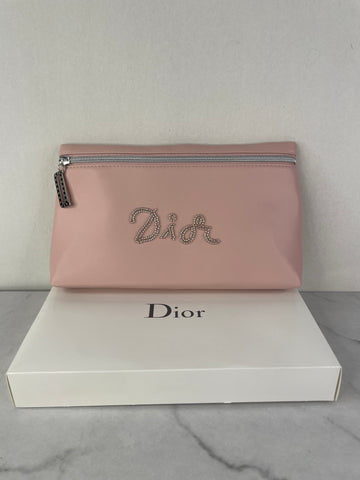 Christian Dior Beauty Pink Large Pouch/Clutch