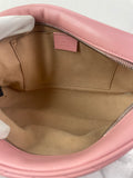 GUCCI Pink GG Marmont Small Matelassé Shoulder/Crossbody Bag
